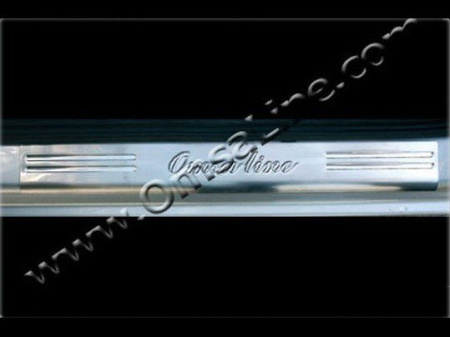 Opel Astra H (2004-) 5 дверн. хэтчбек, хромированные накладки на внутренние пороги дверей