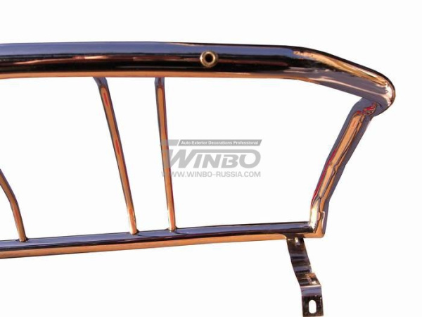 Land Rover Discovery 3 (05-) защита задних фонарей из нержавеющей стали