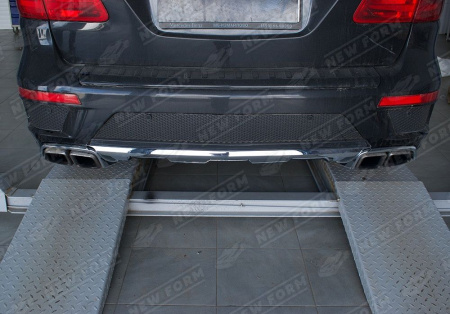Mercedes-Benz GL-Klasse X166 2012 - 2016 Диффузор заднего бампера 6.3 AMG