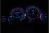 Nissan Skyline R33 1995-1998 светодиодные шкалы (циферблаты) на панель приборов