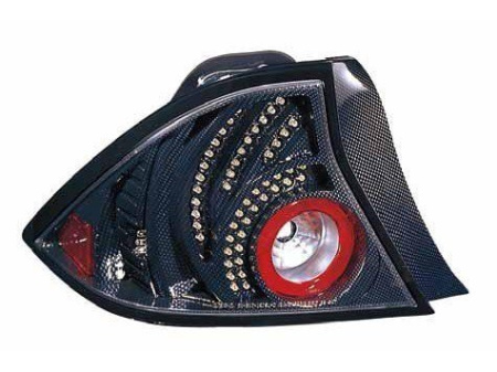 Honda Civic (01-04) 2 дв. купе фонари задние светодиодные карбоновые, комплект 2 шт.