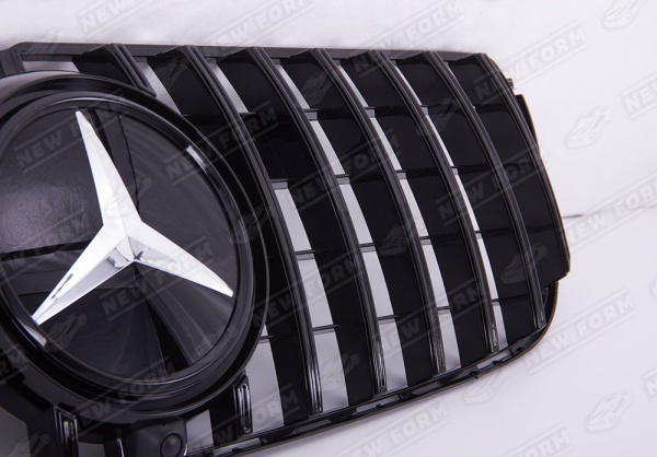 Mercedes-Benz GLS-Klasse X166 2015 - 2019 Решетка радиатора Panamerica черная