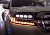 Toyota Land Cruiser FJ200 (15–) передние светодиодные фары | бегущий поворотник | LED