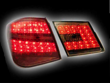Chevrolet Cruze (09-) фонари задние стиль Mercedes светодиодные тонированные