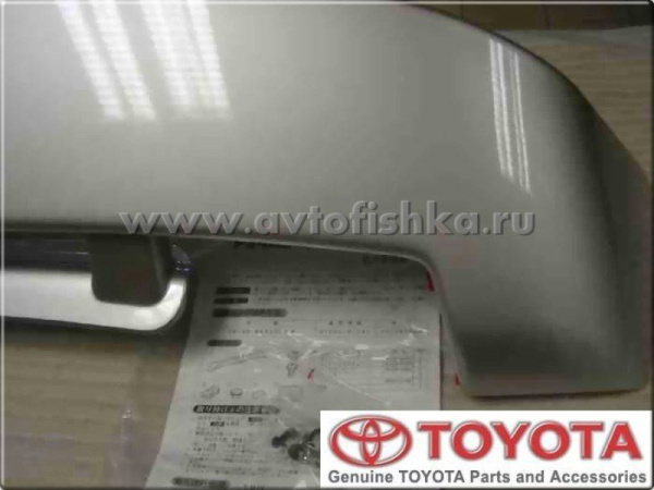 Toyota Land Cruiser 100 (98-07) спойлер задней двери с дополнительным стоп-сигналом, оригинал.