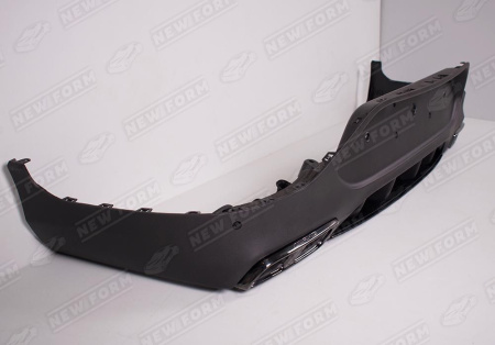 Mercedes-Benz GLC-Klasse C253 2016 - 2019 Насадки на глушитель 6.3S AMG черные