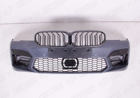 BMW 5 серия G30/G31 2016 - 2020 комплект рестайлинга М5 для переделки черныые насадки