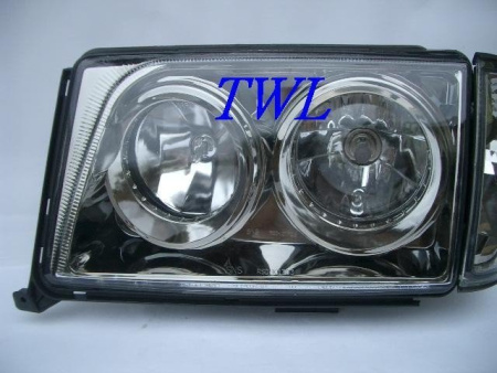 Mercedes E W124 (93-95) фары передние тонированные, комплект 2 шт.