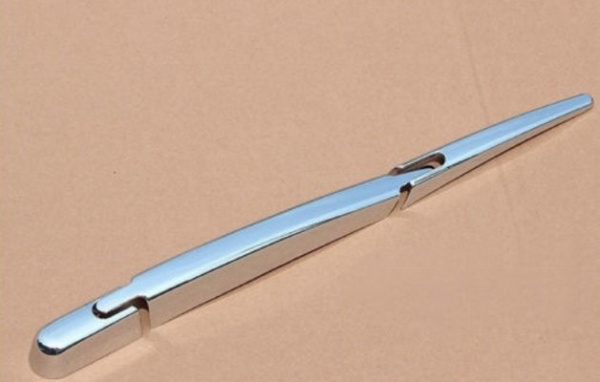 Nissan X-Trail (14–) Накладка на дворник пятой двери, 3 части, хром