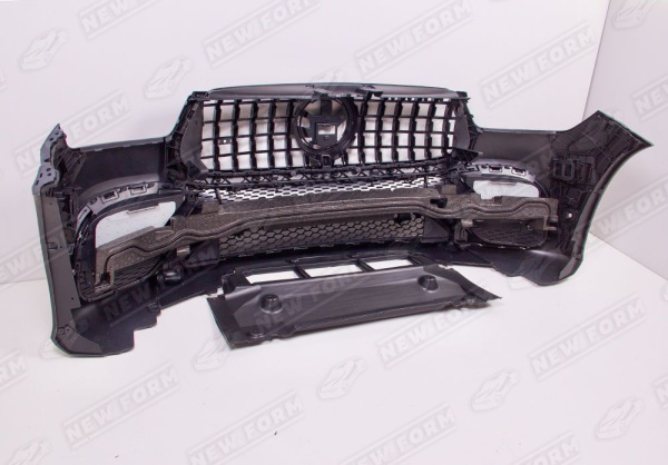 Mercedes-Benz GLE-Klasse V167 рестайлинг 2023 - н.в. Передний бампер 6.3 AMG хром