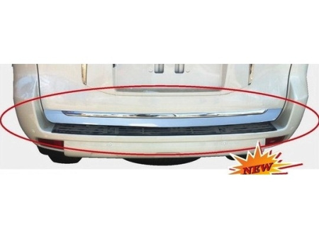 Toyota Land Cruiser Prado 150 (2009-) накладка хромированная на нижнюю кромку задней двери, молдинг