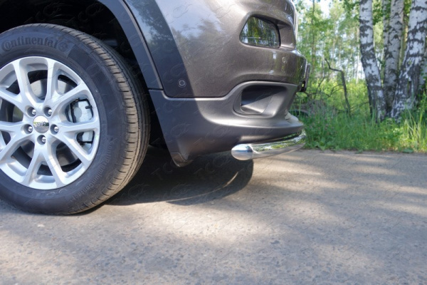 Jeep Cherokee (14–) Защита передняя нижняя 60,3 мм (Sport, Longitude, Limited)
