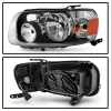Ford Escape, Maverick (05-07) фары передние хромированные, комплект 2 шт.