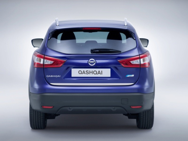 Nissan Qashqai (14–) Накладка на нижнюю кромку крышки багажника, нерж., 1 часть