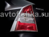 Ford Focus (05-10) седан хромированные декоративные накладки на задние фонари, пластик, комплект 2 шт.