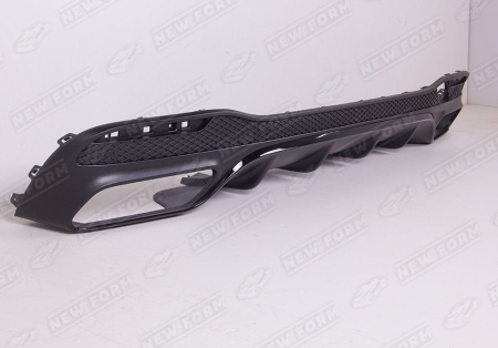 Mercedes-Benz GLE-Klasse W166 2015 - 2018 Диффузор заднего бампера 6.3 AMG черный