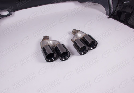 BMW 5 серия G30/G31 рестайлинг 2020 - н.в. Обвес M5 с черными насадками