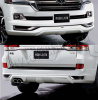 Toyota Land Cruiser J200 (15–) аэродинамический обвес MODELLISTA | Черный