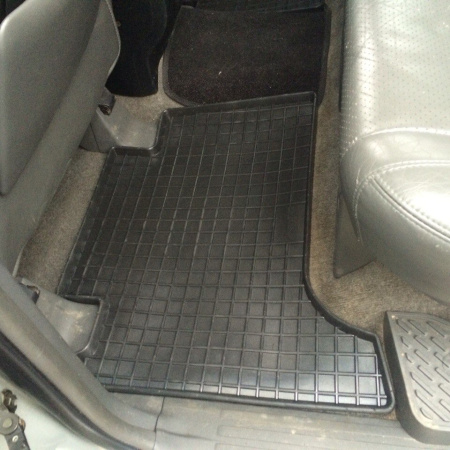 Lexus GX470 (02-09) резиновые коврики, дизайн "Сетка"