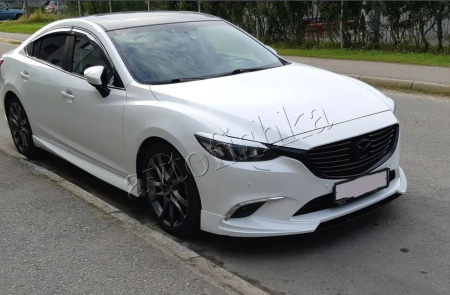 Mazda 6 (15 – 18) реснички на фары для диодной оптики