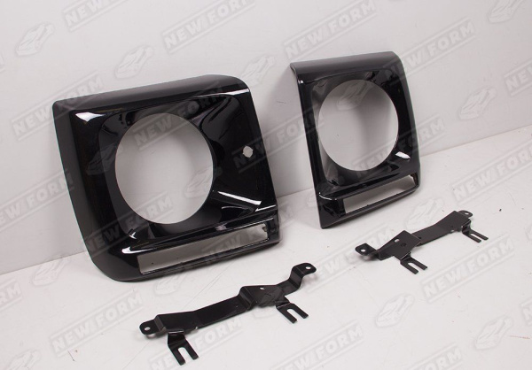 Mercedes-Benz G-Klasse W463 1990 - 2018 Очки на фары черные