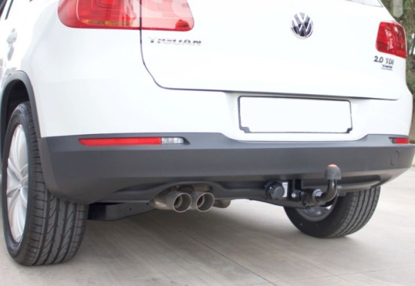 Volkswagen Tiguan (08–/11–) Фаркоп (тягово-сцепное устройство) (съемный крюк)