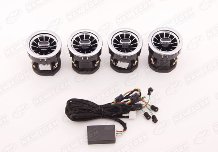 Mercedes-Benz V-Klasse 2 поколение 2014 - 2019 Воздуховоды вентиляции и отопления салона 64 цвета