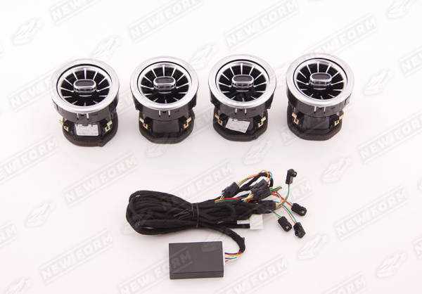 Mercedes-Benz V-Klasse 2 поколение 2014 - 2019 Воздуховоды вентиляции и отопления салона 64 цвета