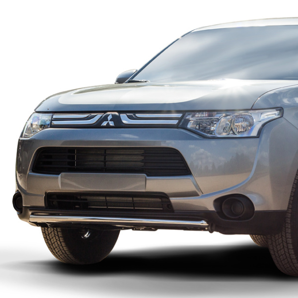 Защита переднего бампера труба d42,Mitsubishi Outlander 2012-, MIOU.48.1552