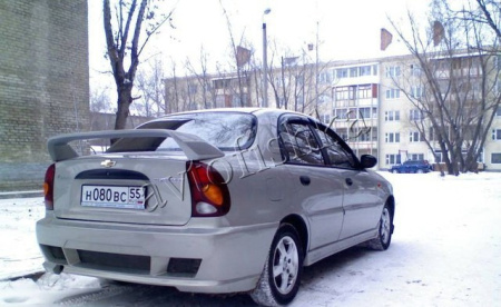 Chevrolet Lanos (05-10) аэродинамический обвес Atlanta для тюнинга