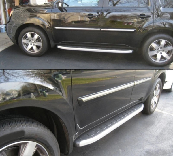 Honda Pilot (2008–2015) Штатные пороги OEM стиль