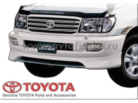 Toyota Land Cruiser 100 (03-07) спойлер переднего бампера, оригинал.