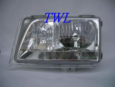 Mercedes E W124 (93-95) фары передние хромированные прозрачные, комплект 2 шт.