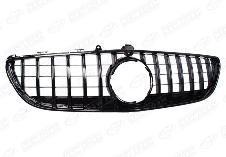 Mercedes-Benz CLS-Klasse W218 рестайлинг 2014 - 2017 Решетка радиатора AMG GT черная под камеру