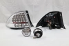 Toyota Altezza, Lexus IS200 XE10 (98-05) задние фонари хромированные светодиодные.
