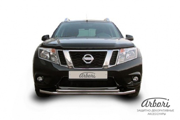 Защита переднего бампера Arbori d57 NISSAN TERRANO 2014-