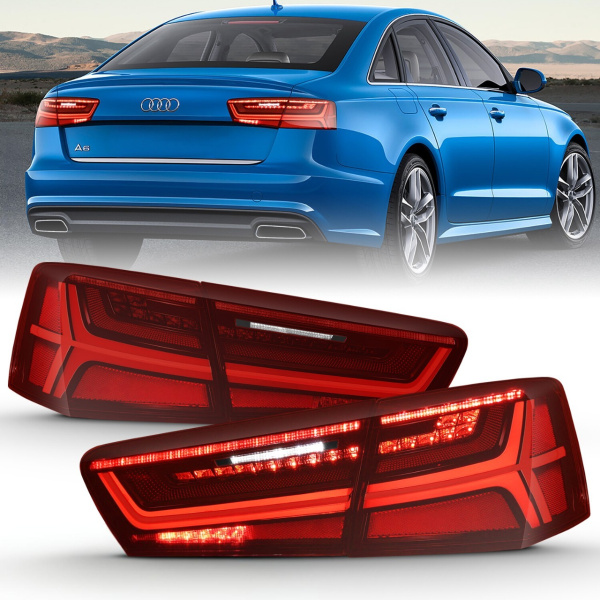 Задние фонари полный LED для Audi A6 / S6 (2012-2015)