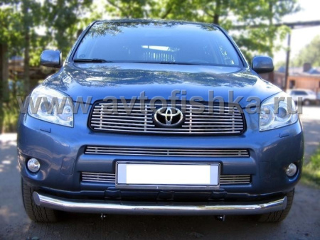Toyota RAV4 (06-09) накладка на решетку бампера