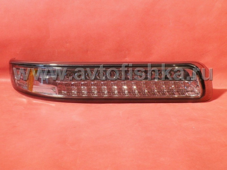 Chevrolet Tahoe, Suburban (99-06) фонари передние тонированные светодиодные, подфарные, комплект 2 шт.