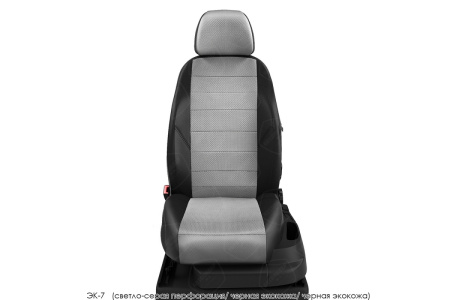 Авточехлы на сиденья из экокожи для HYUNDAI ACCENT 2012->