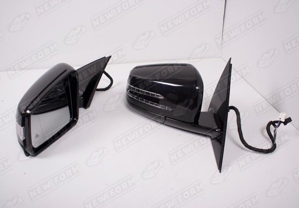 Mercedes-Benz S-Klasse W221 2005 - 2009 Зеркала рестайлинговые черные