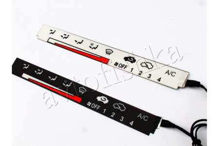 Honda Civic (92-95) светодиодные шкалы (циферблаты) на климат