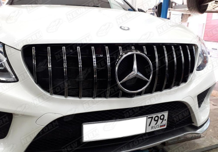 Mercedes-Benz GLE-Klasse C292 2015 - 2019 Решетка радиатора AMG GT хром
