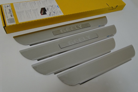 Gelly MK (08-) накладки на внутренние пороги, к-кт 4шт.