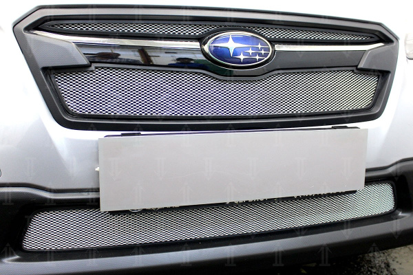 Subaru XV (12–) Защита радиатора, хром, низ