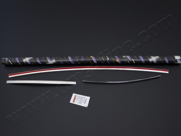 Volkswagen Transporter (15–) Накладки на решетку радиатора, нерж., 3 части