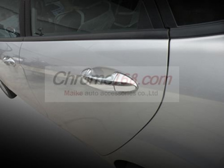 Ford Fiesta (08-) хэтчбек хромированные декоративные накладки на внешние ручки дверей
