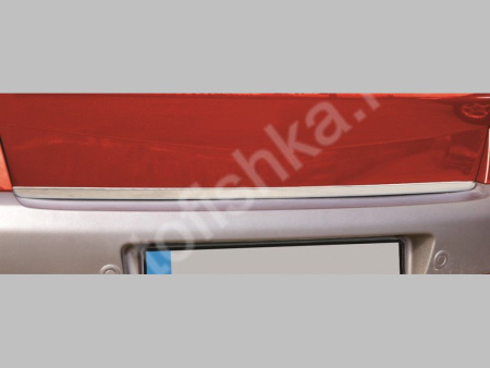 Renault Fluence (2010-) накладка на кромку крышки багажника из нержавеющей стали