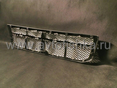 Toyota Land Cruiser Prado 120 (02-) решетка радиатора алюминиевая сетка с серебристой рамкой.