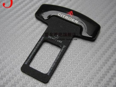 Вставка в замок ремня безопасности с логотипом Citroen, лакированная